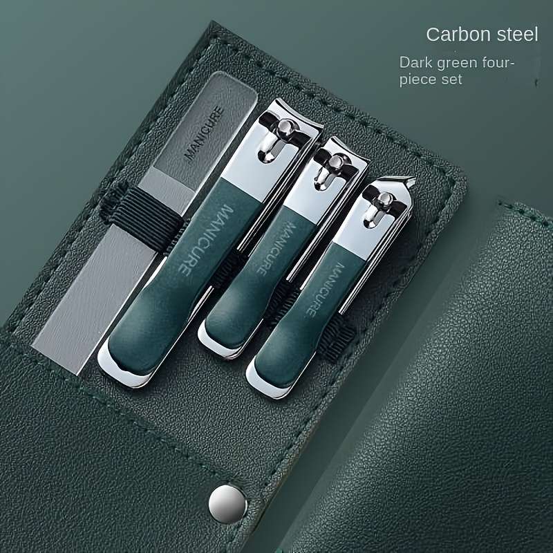 4-Piece Nail Clippers Set For Fingernails And Toenails