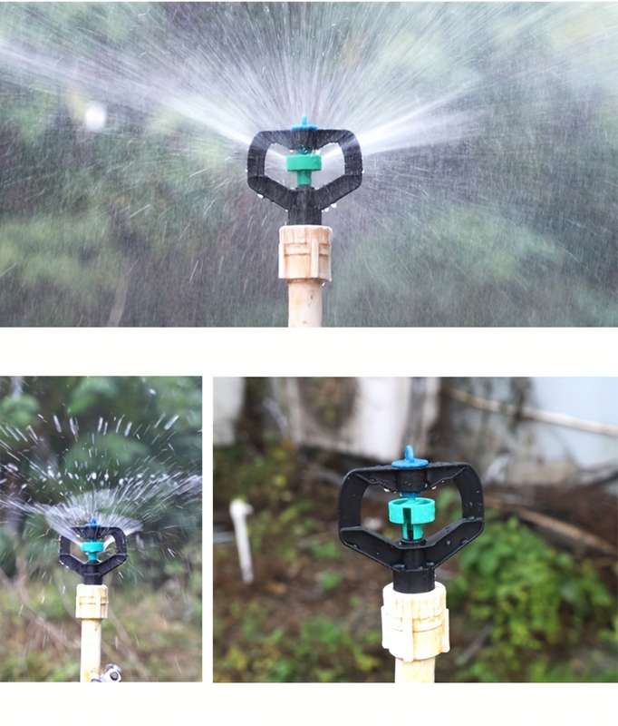 1Pc Garden Hose Nozzle Automatic Lawn Irrigation Sprinkler