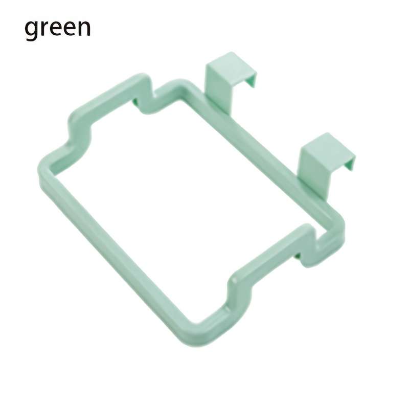 1pc Versatile Hanging Trash Bag Dispenser Reusable Plastic Bag Holder for Kitchen Pantry Ga
