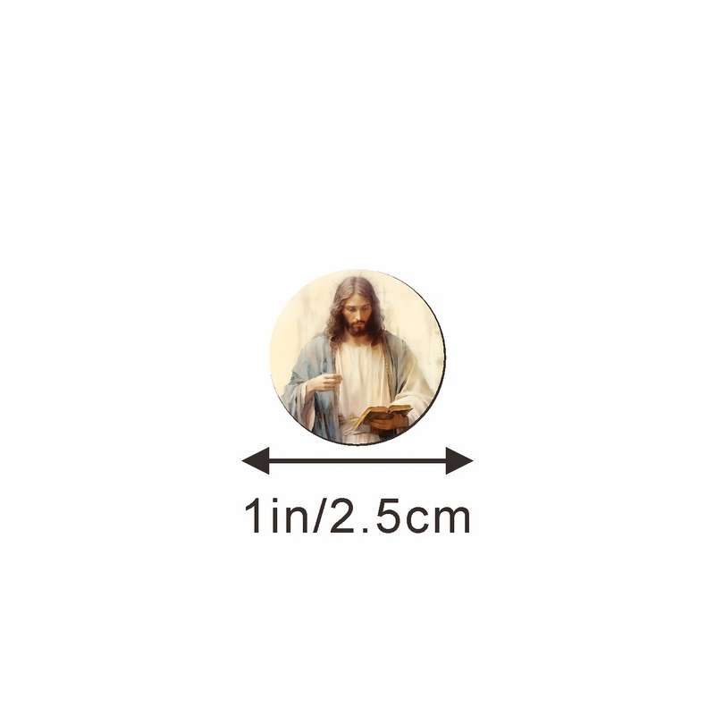 1pc  Jesus Christian Themed Stickers