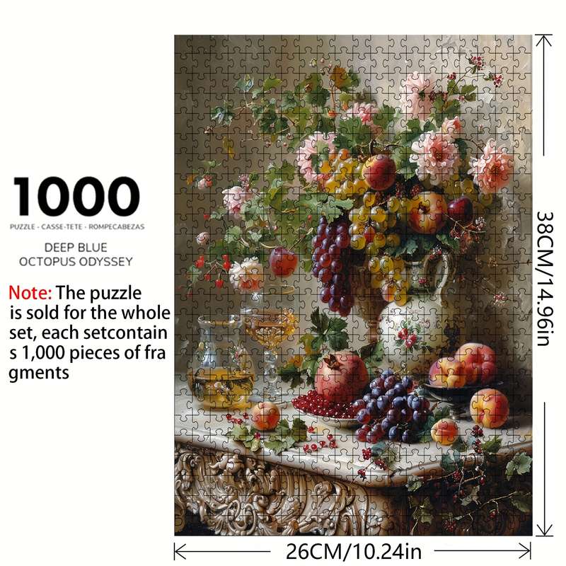 1000 Piece Mini Paper Jigsaw Puzzle