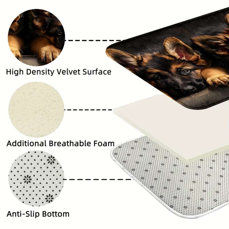 1Pc 45x75cm Floor Mat