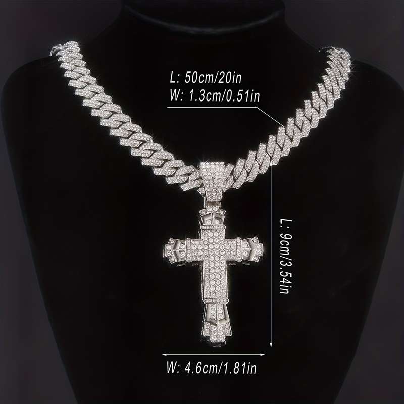 1 Piece Golden Jesus Theme Pendant
