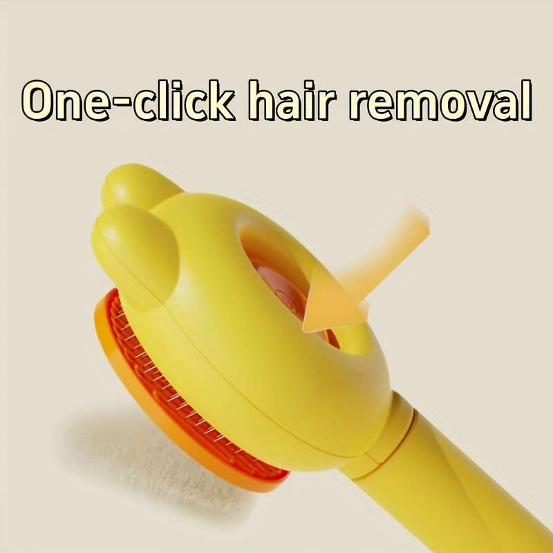 1pc Yellow Pet Comb