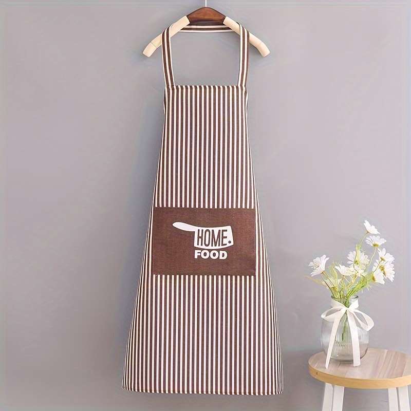 1pc Durable And Breathable Canvas Apron for Home Use Suitable for Both Men And Women Ideal for Co