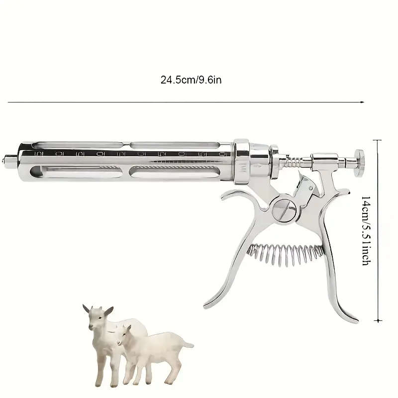 Large Capacity 50 Ml Semi-Automatic Continuous Syringe