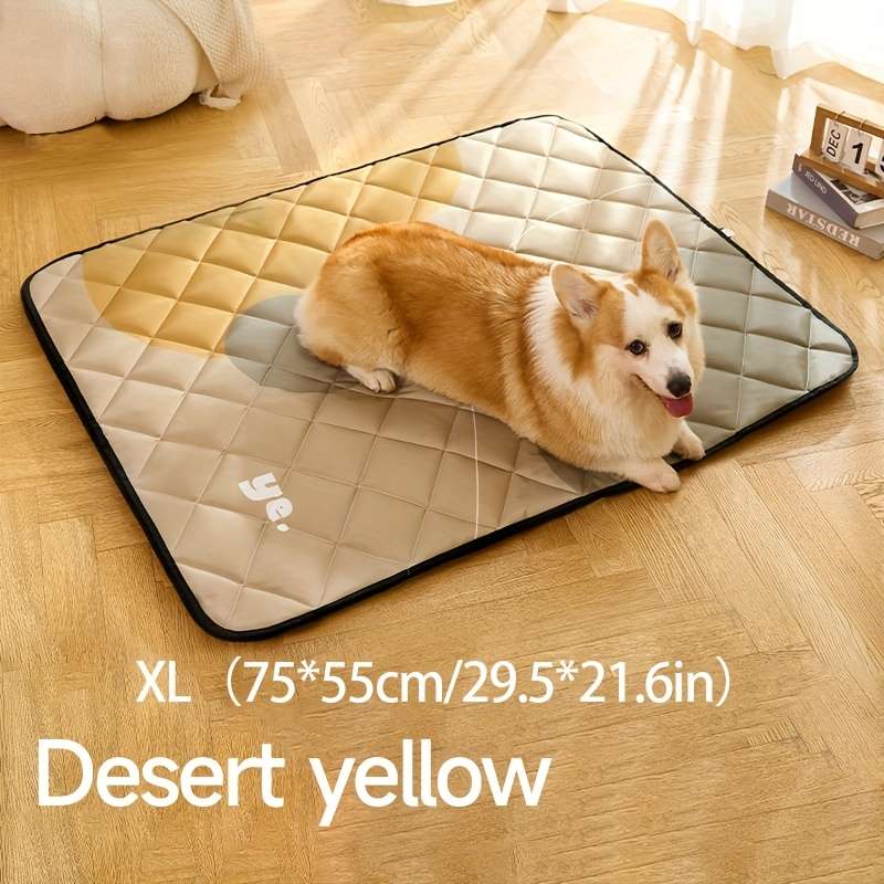 1piece Coffee Color Cooling Pad