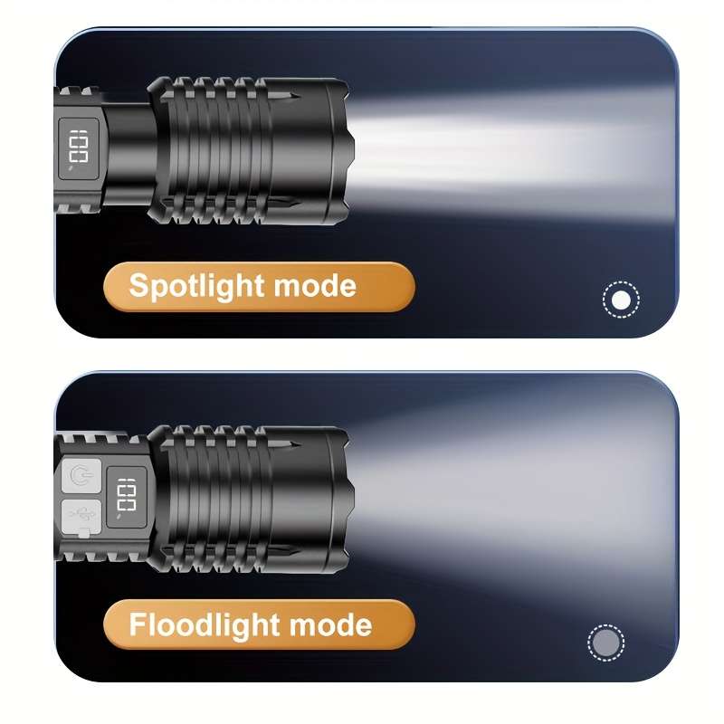 1PC Flashlight With Hook Flashlight