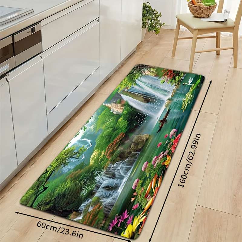 1Pc 60x160cm 23.62x62.99inch Floor Mat