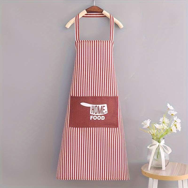 1pc Durable And Breathable Canvas Apron for Home Use Suitable for Both Men And Women Ideal for Co