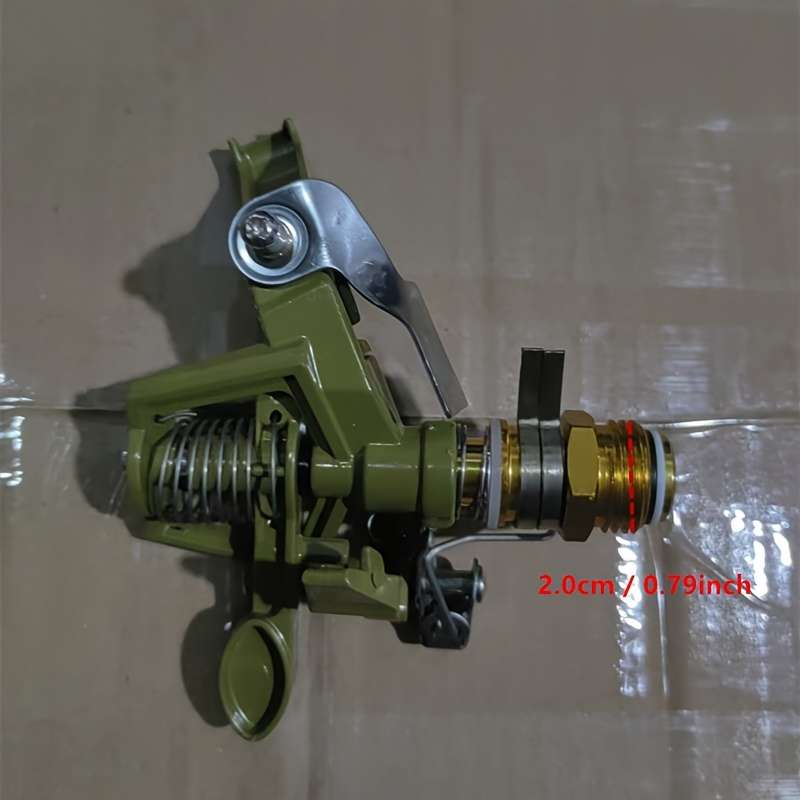 1Pc 2.0cm Sprinkler 360 Degree Rotating Zinc Alloy Lawn Irrigation Nozzle