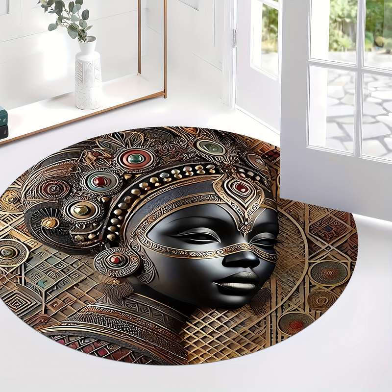 1Pc 120x120cm 47.24x47.24inch Floor Mat