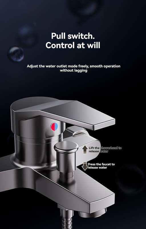 1PC Gun Gray          IELTS Faucet
