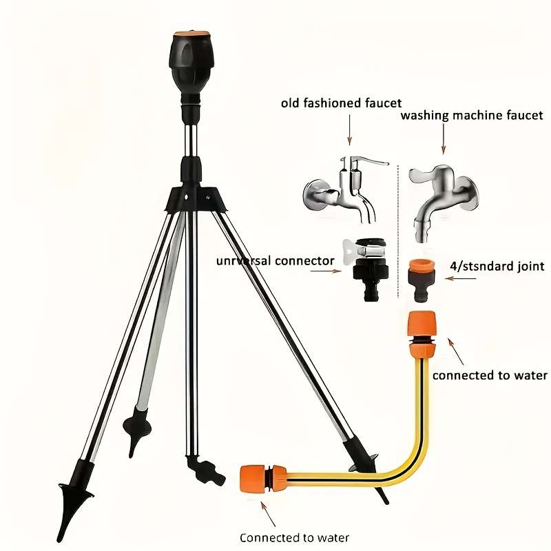 1Pc Rotation Adjustable Garden Hose Nozzle