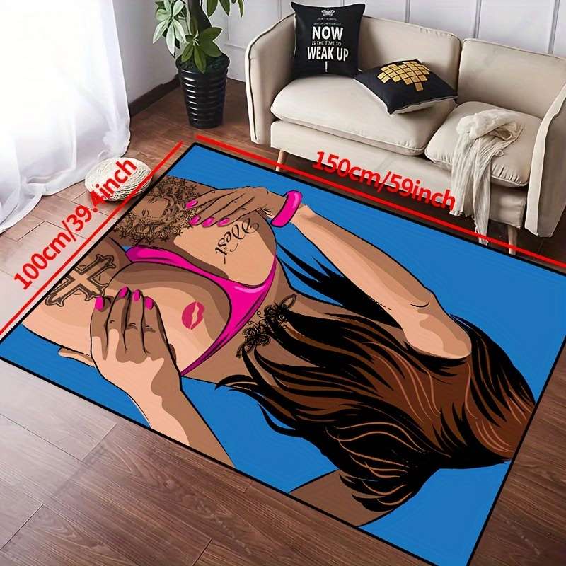 1Pc 5Ox8Ocm Floor Mat