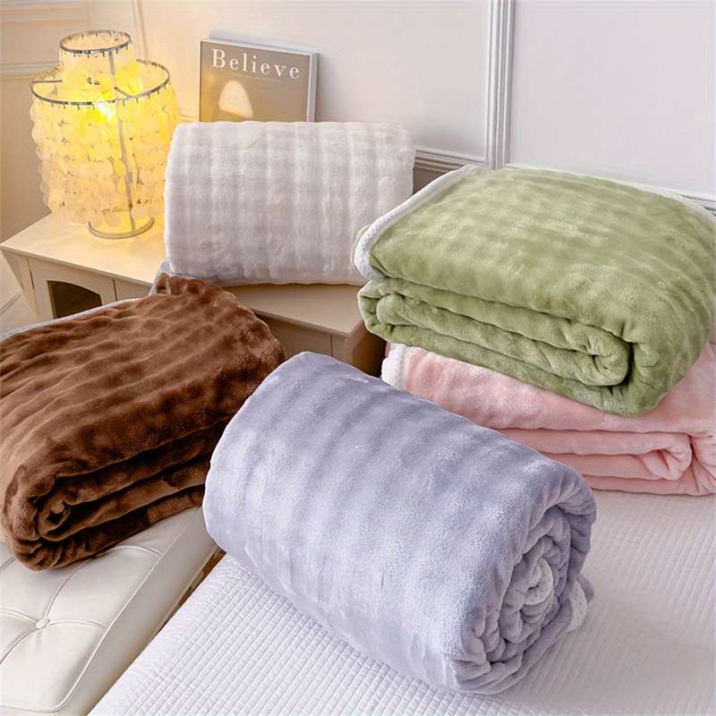 1ps Blanket Color Camel size 180x200cm