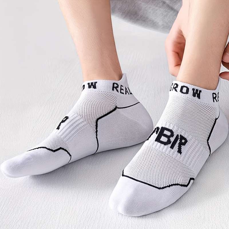 5 Pairs Of Mixed Colors One Size High Elastic Socks