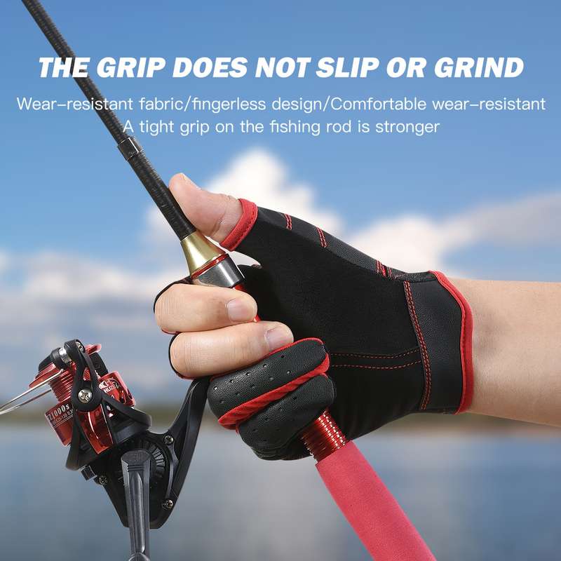 1 Pair Red Size XL Outdoor Sports Gloves