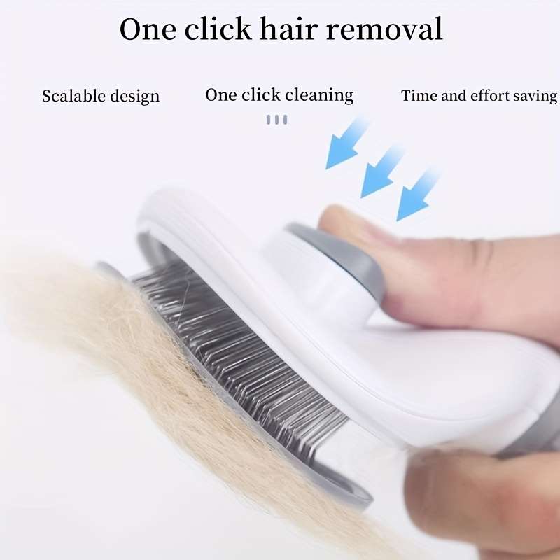 1pc Grey Pet Comb