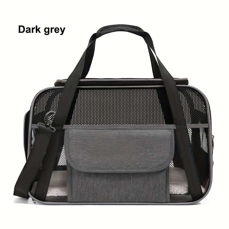 1pc Dark Gray Pet Bag
