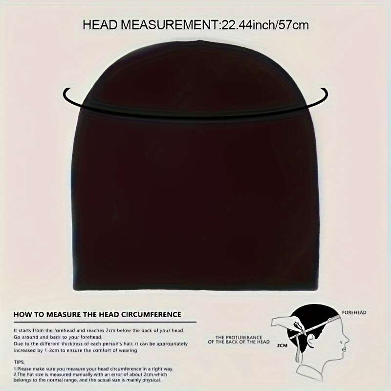 1pc Y2K Hip-Hop Style Knit Beanie Hat C Acrylic Stretchable Skull Cap Street Fashion Jacquard Desi