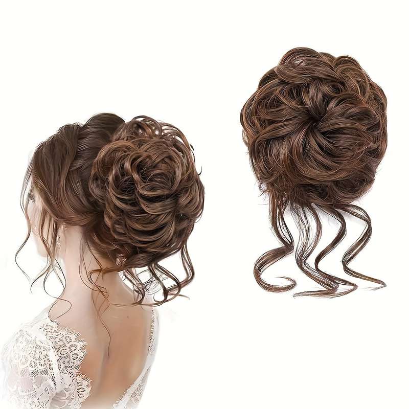 1Pc Black 15.24cm Fashion Design Wig