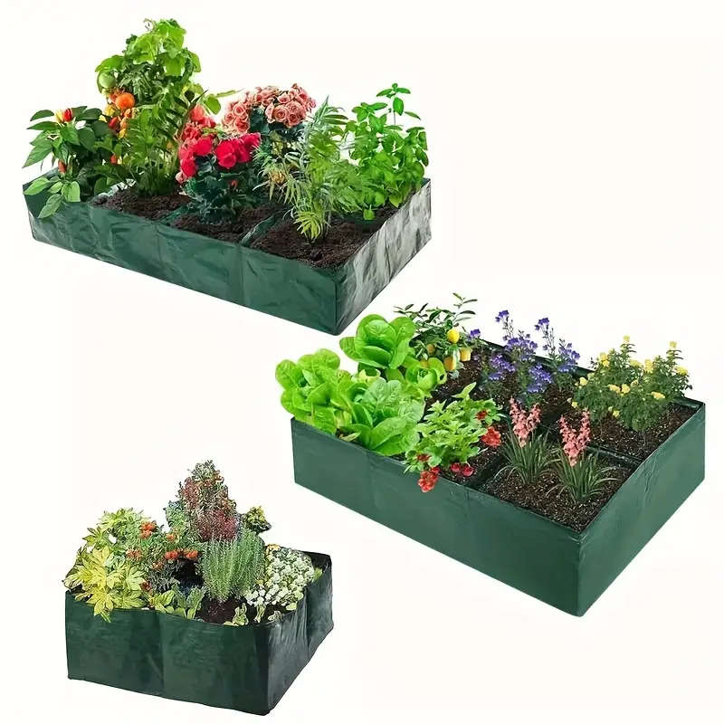Pe Garden Grow Bags With Drainage Holes