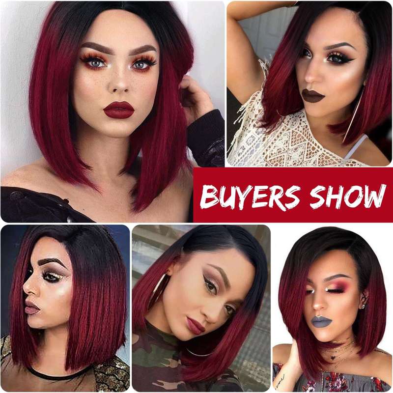 1Pc Color8 35.56cm Fashion Design Wig