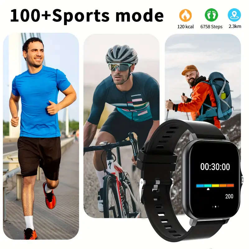 Smartwatch with Wireless Calling Dialing Multiple App Notifications Suitable for Both Men And Women