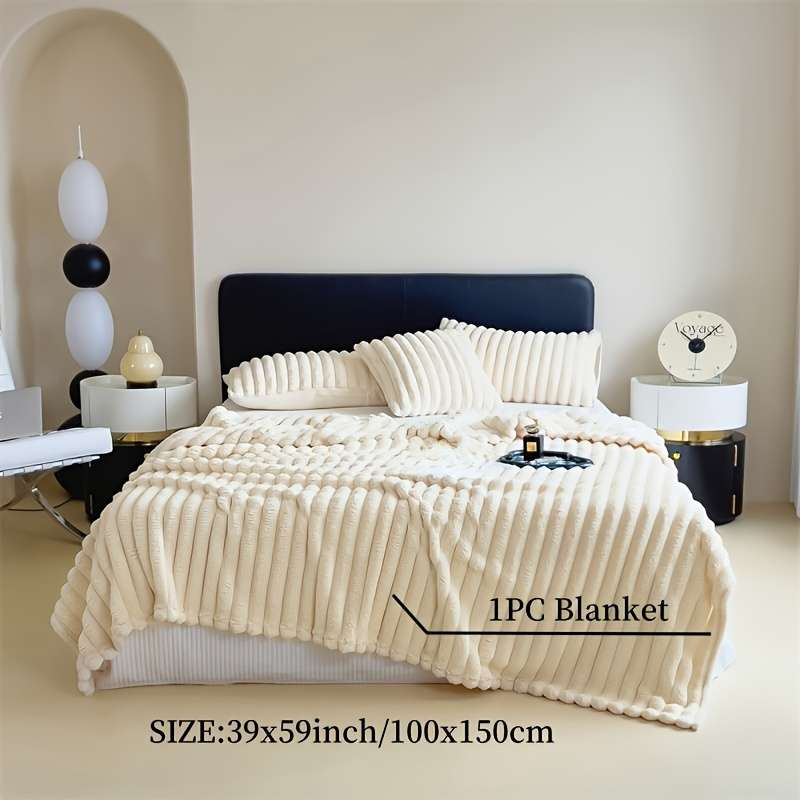 1ps Blanket Color Cream Green size 150x200CM