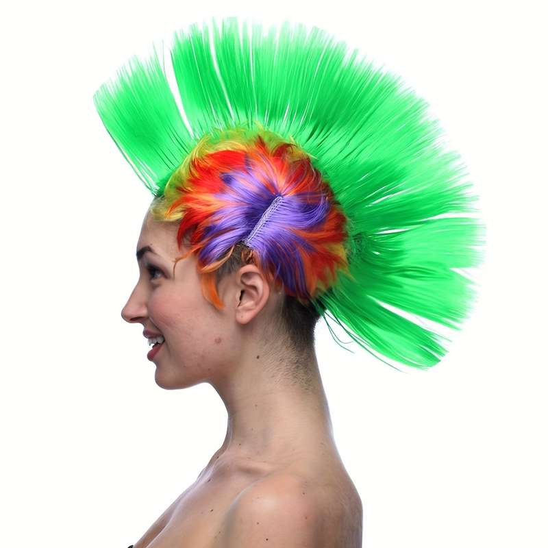 1Pc Purple 30.48cm Fashion Design Wig