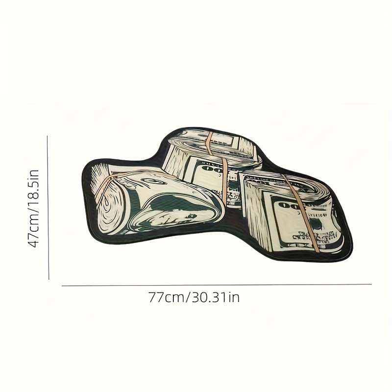 1Pc 37x57cm 14.58x22.44inch Pattern 2 Floor Mat