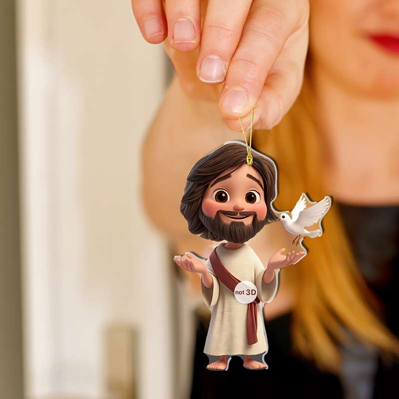 6 Piece Set Jesus Theme Pendant