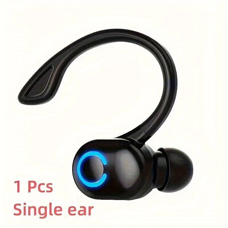 1pc Mini Wireless Earbuds Universal Phone Earphones Open-back Earcup Style Noise Cancellation for Vo