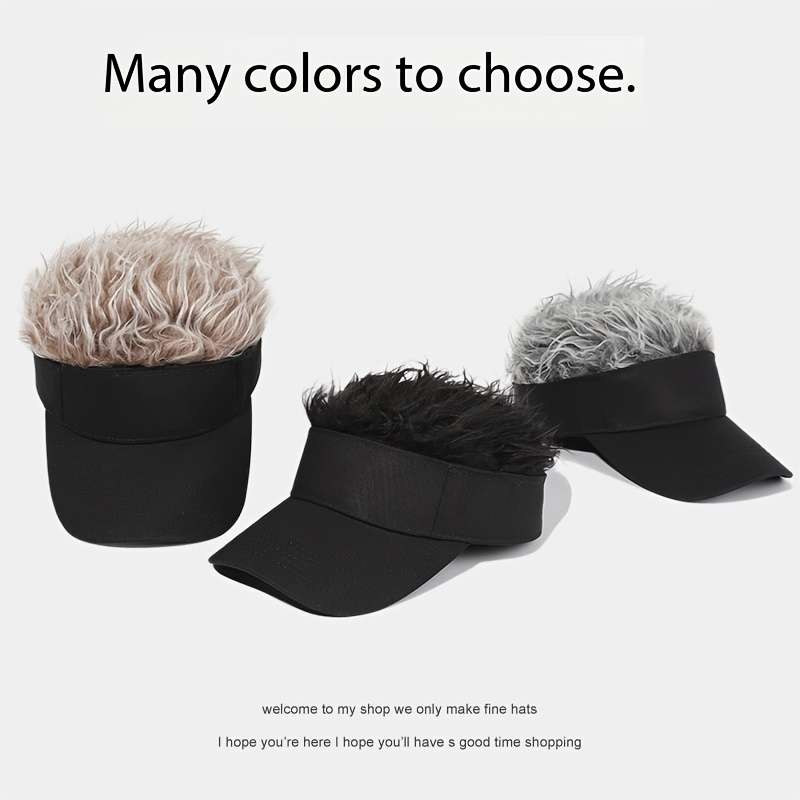 1pc Hip-Hop Style Baseball Cap with Fluffy Brim Deep Top Small Face Design for Sun Protection