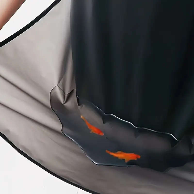 1pc Disposable TPU Waterproof And Oil-Proof Women'S Apron Kitchen Household Men'S Waist Work Clothes