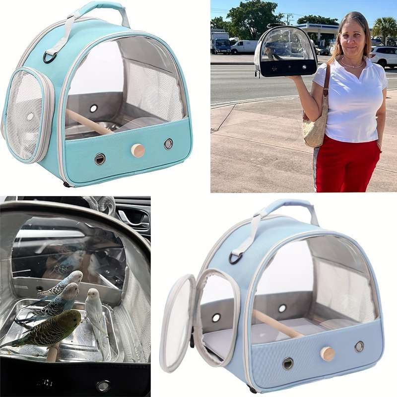 1pc Blue Pet Bag