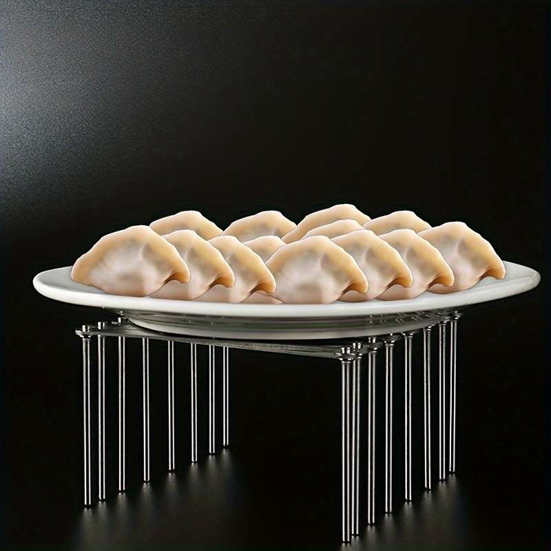 1pc Telescopic Multifunctional Storage Rack Stainless Steel Bowl And Dish Rack Storage Draining Rac