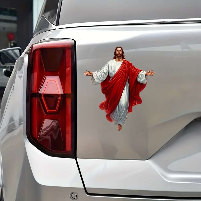 1pc Jesus Christian Themed Stickers