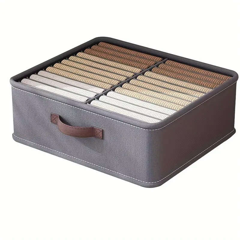 24 Compartment Large Nylon Storage Basket Premium Quality Folding Organizer Easy Install Holds