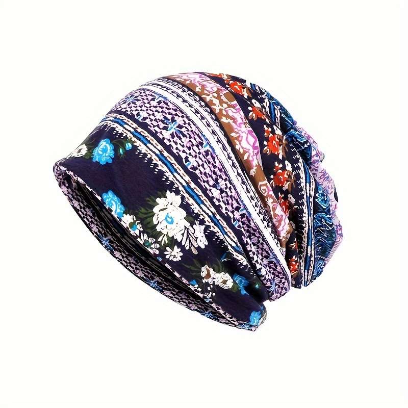 Hat Purple Flower