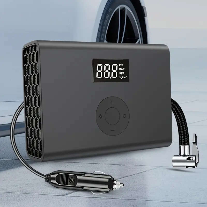 1pc Digital Tire Inflator 150PSI Car Air Compressor Pump Portable Car Air Compressor Pump Air Pump f