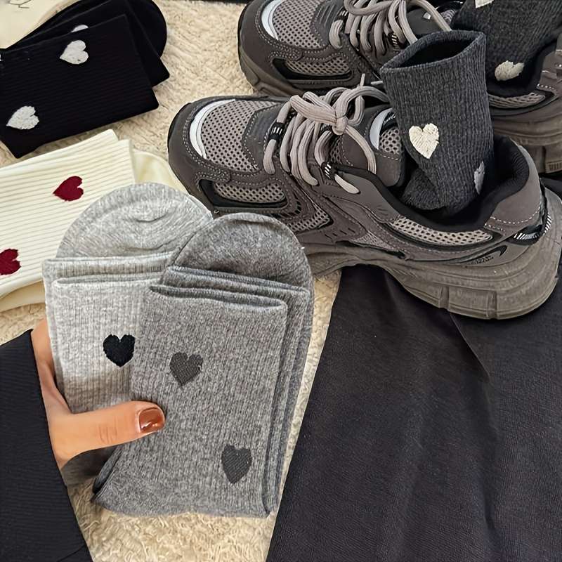 5 Pairs High Elastic Socks