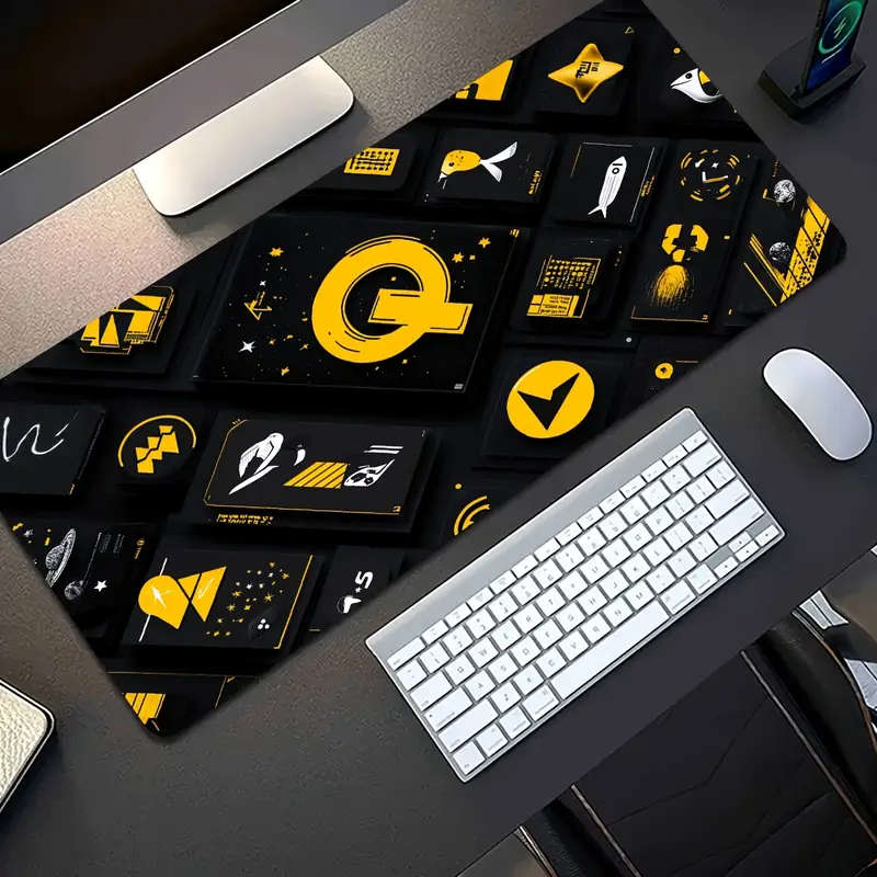 1pc 30x60cm Gaming Office Mouse Pad Waterproof Non-Slip Durable