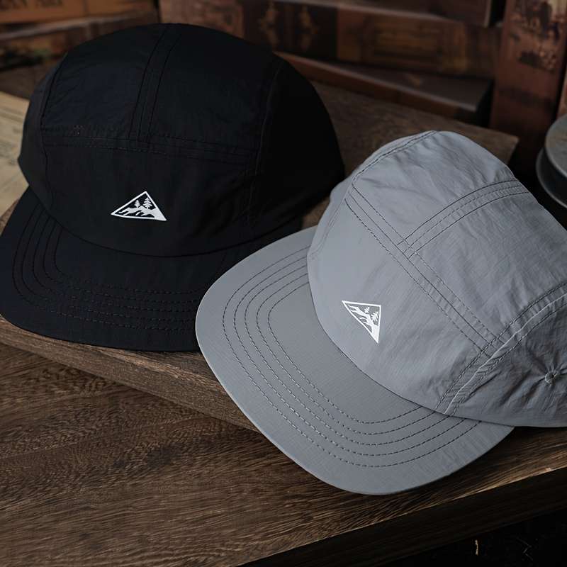 1pc Vintage Japanese-Inspired Unisex Outdoor Sports Baseball Cap Quick-Dry Breathable Polyester