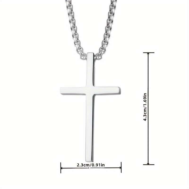 1 Piece Cross Jesus Theme Pendant