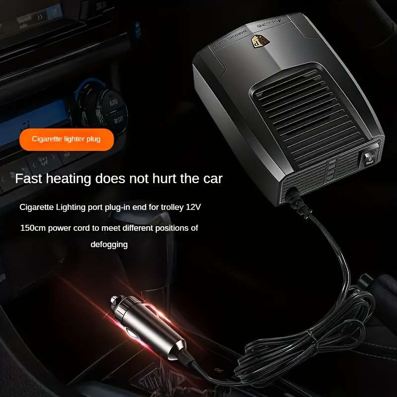 1pc Yellow 12V  Sedan SUV   Heater