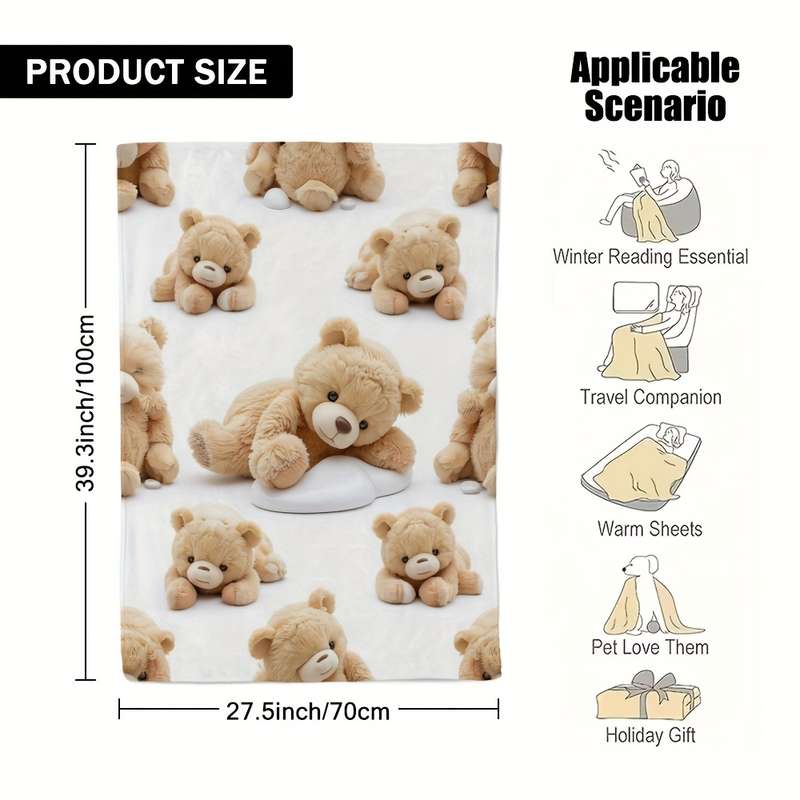 1ps Blanket Color Dark Gray size 200x230cm