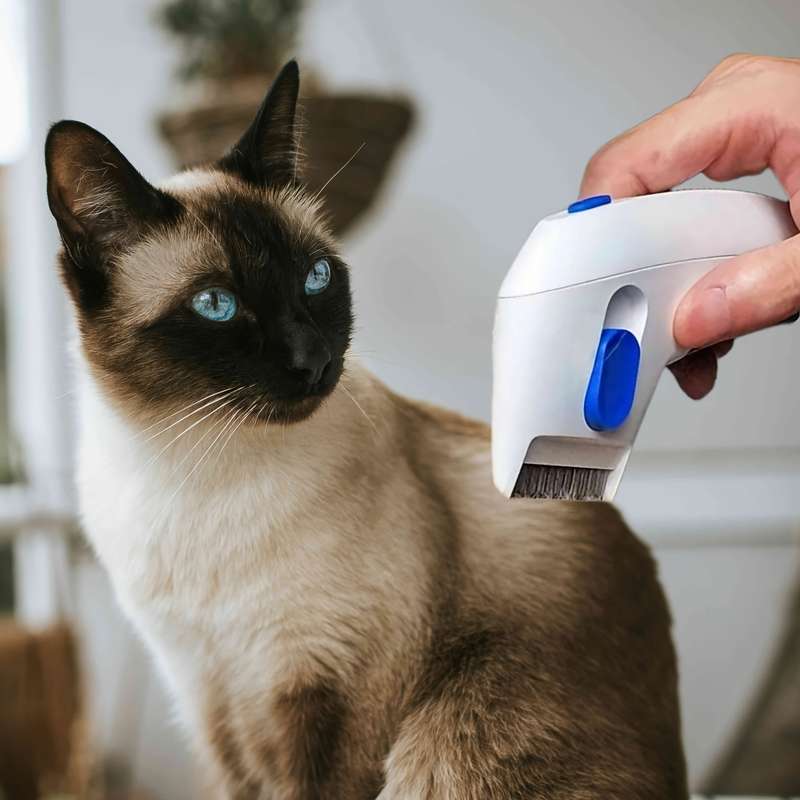 1pc White Pet Comb