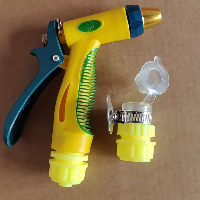 1Pc Plastic Water Gun For Car Wash And Gardening